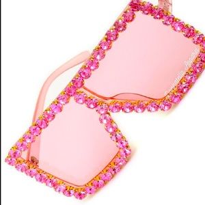 Rhinestone sunglasses